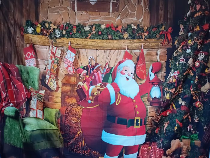 Grande toile de noel