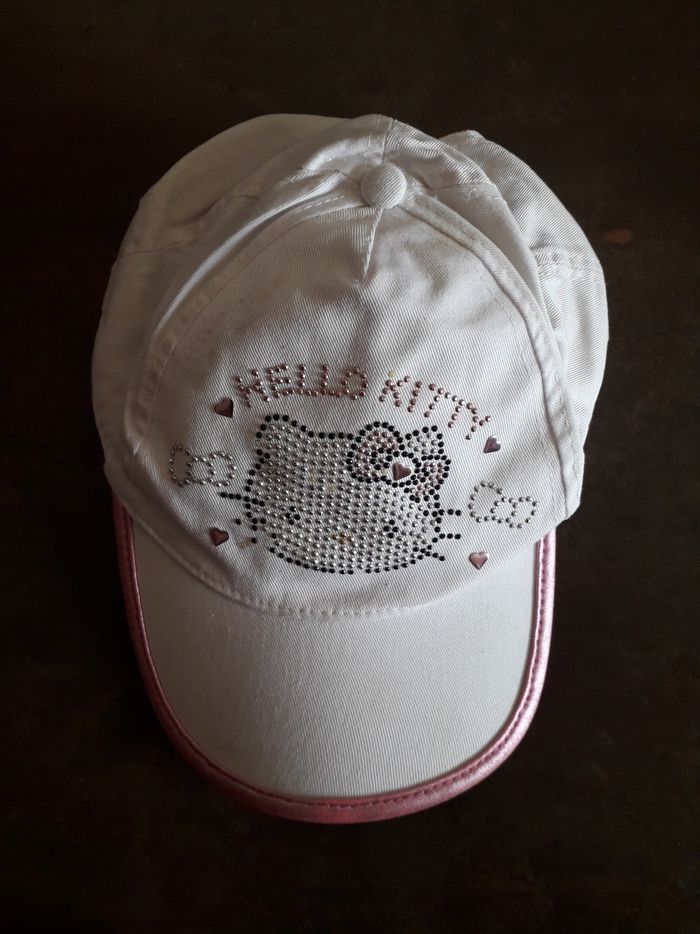 Casquette blanche Hello Kitty