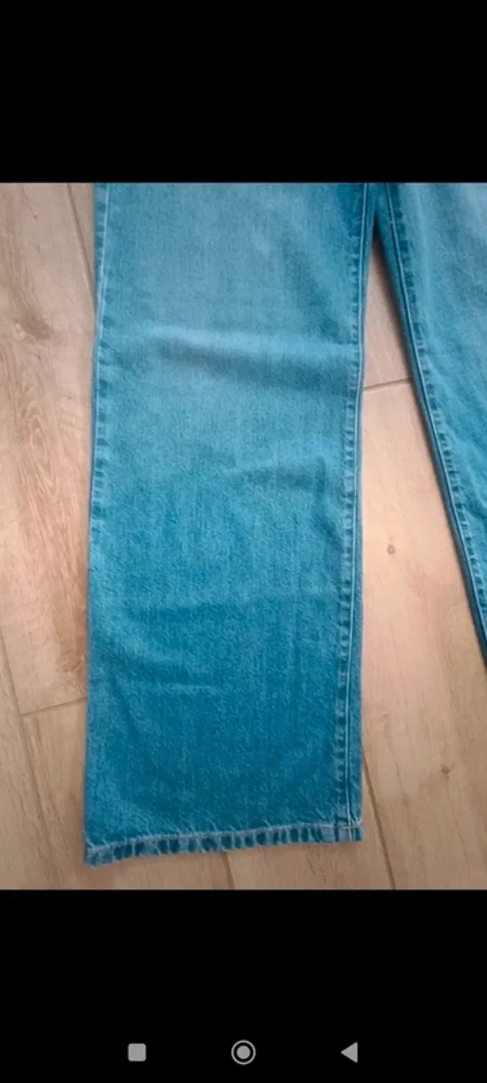 Jeans jambes larges neuf Caroll 36 - photo numéro 3