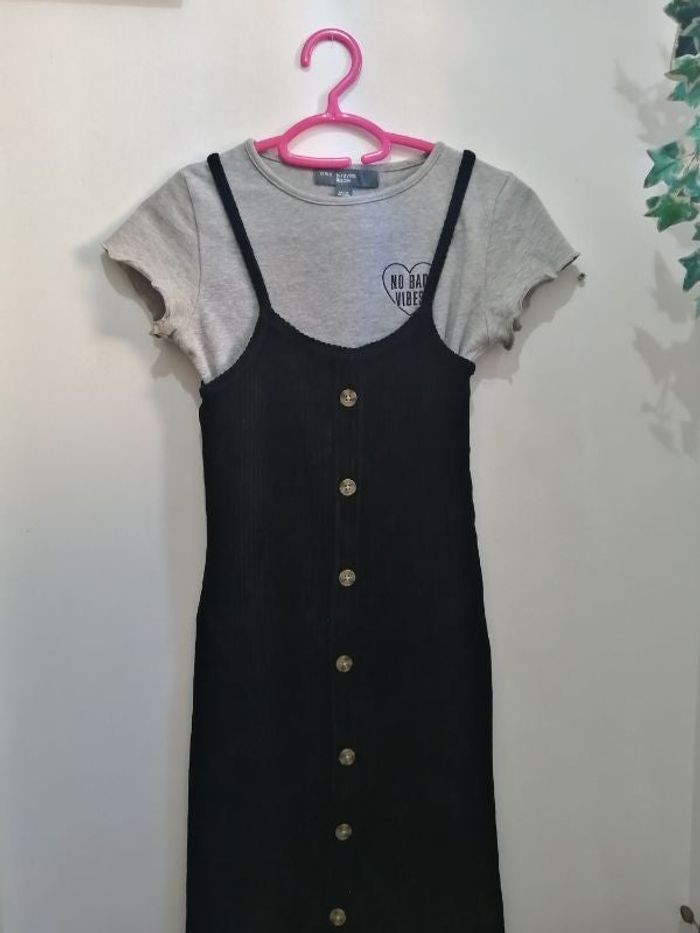 Robe avec t-shirt 12ans neuf