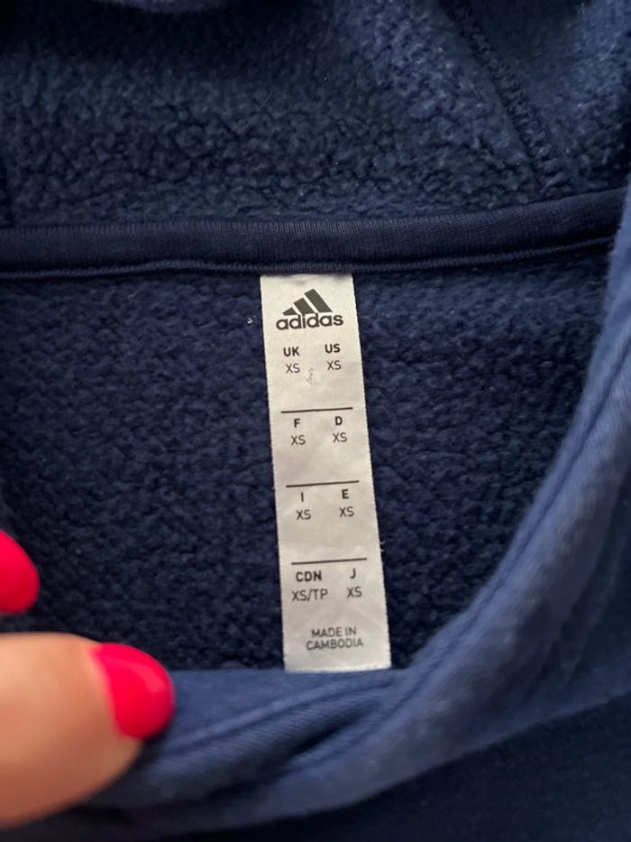 Sweat Adidas capuche 16 ans - photo numéro 2