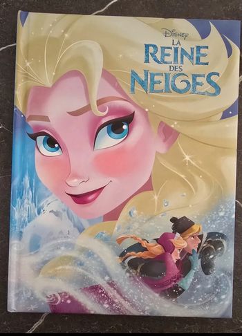 La reine des neiges disney cinéma grand format hachette jeunesse comme neuf