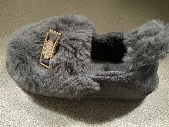 Chaussons fourré femme