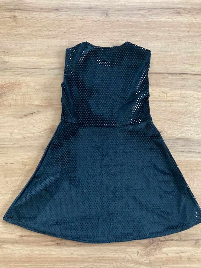 Robe noire brillante Tissaia 4 ans - photo numéro 2