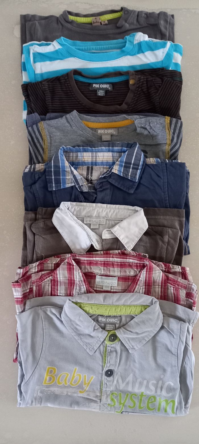 Lot 18 mois garçon