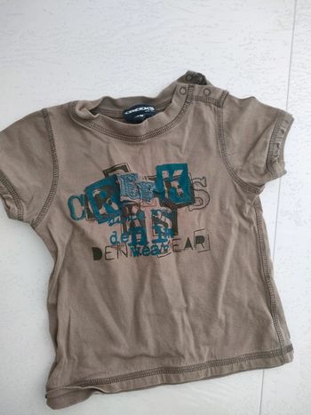 T shirt haut vêtement creeks 12 mois 1 an