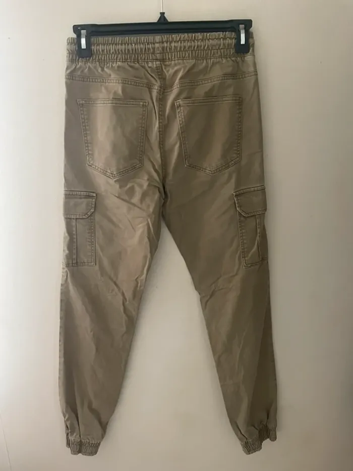 Pantalon jean beige - photo numéro 2