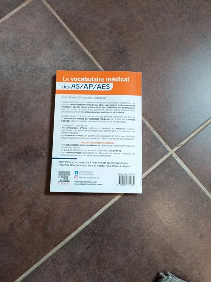 Livre vocabulaire médical - photo numéro 2