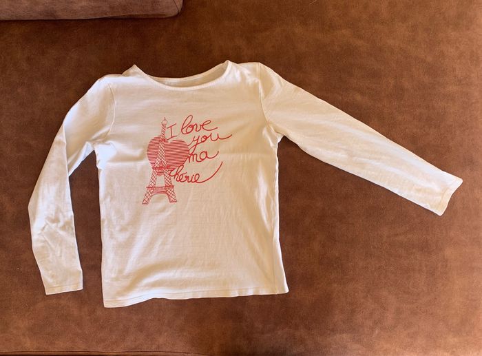 T-shirt in extenso 8 ans