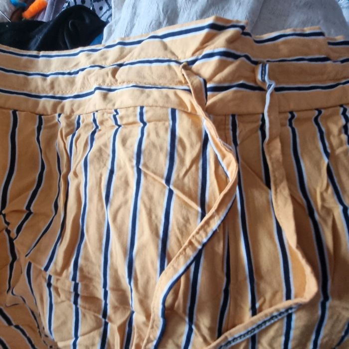 Pantalon neuf sans étiquette toile 3xl jaune marine - photo numéro 3
