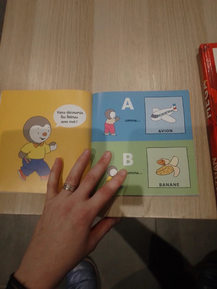 Livre enfant souple - T'choupi reconnaît les lettres - photo numéro 3