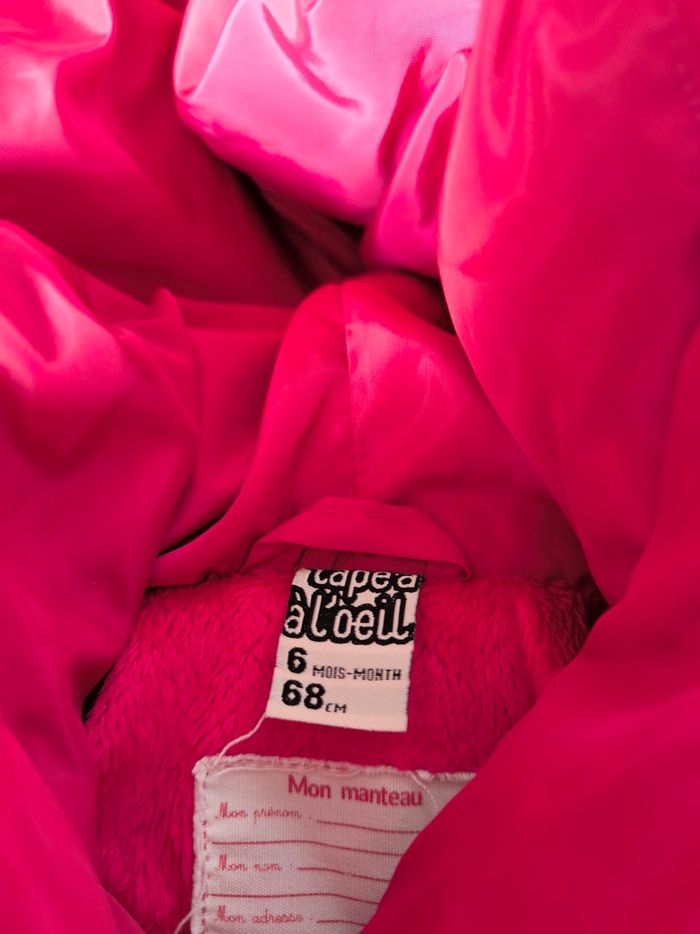 Manteau 6 mois - photo numéro 3
