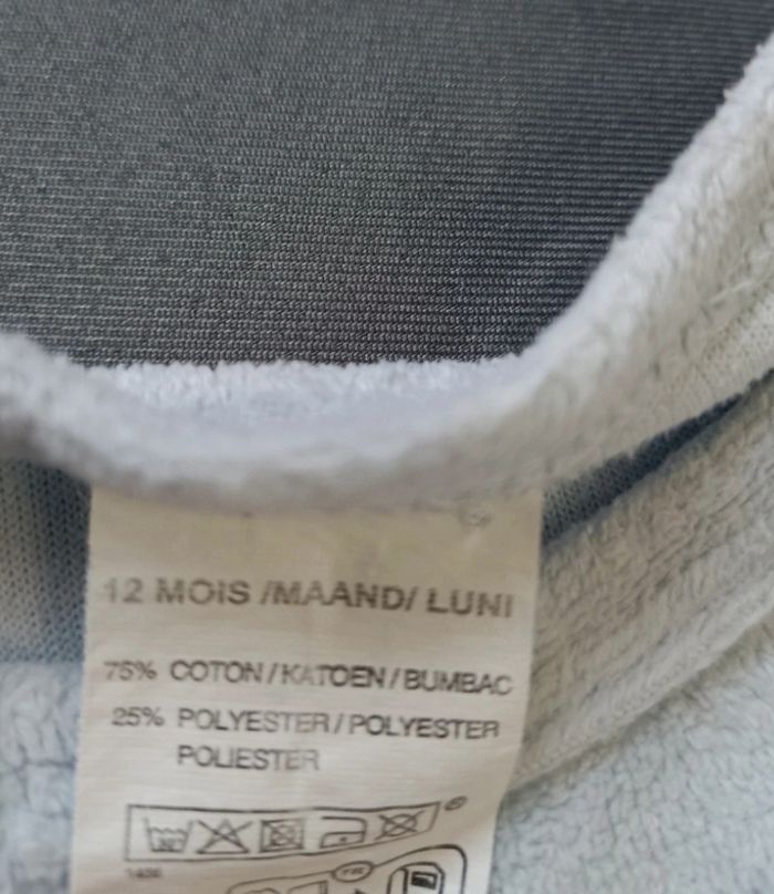 Dors bien bleu clair en velours - photo numéro 7