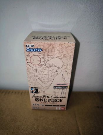 Japanese One Piece Card Game Display/Booster box EB02 Anime 25th Collection | Japanese Manga