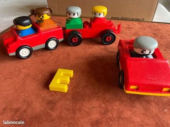 Lego duplo - véhicules + personnages