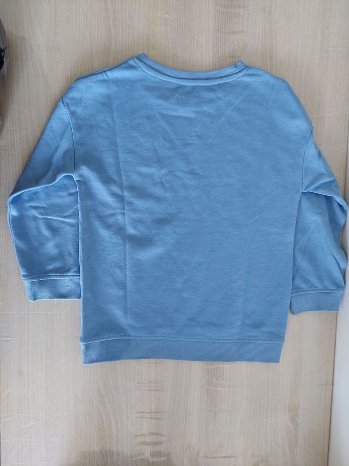 Pull bleu clair garçon 6/7ans - photo numéro 3