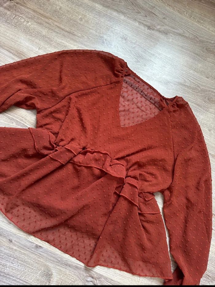 Blouse marron femme taille 3xl - photo numéro 2