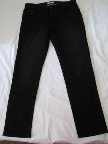 Pantalon slim noir