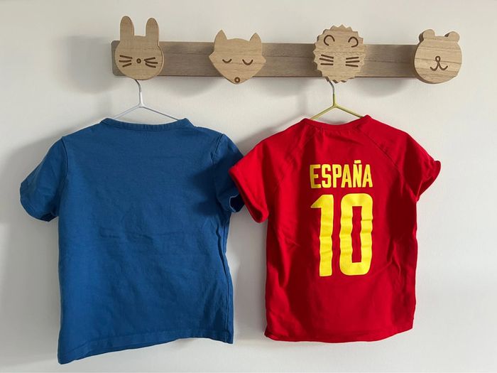 Lot de 2 tshirts Espagne - photo numéro 4