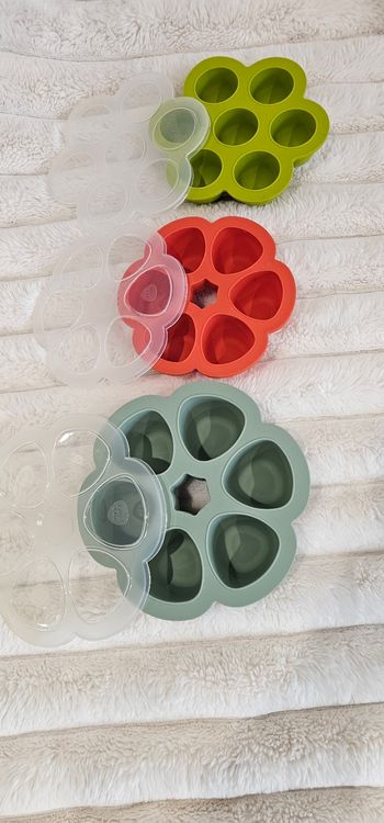 Lot de 3 fleurs 🌸 multiportions BEABA aux différents formats