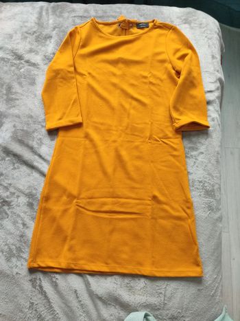 Robe jaune moutarde taille M Aline dress Yessica