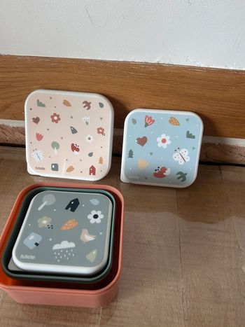 3 boîtes déjeuner neuve