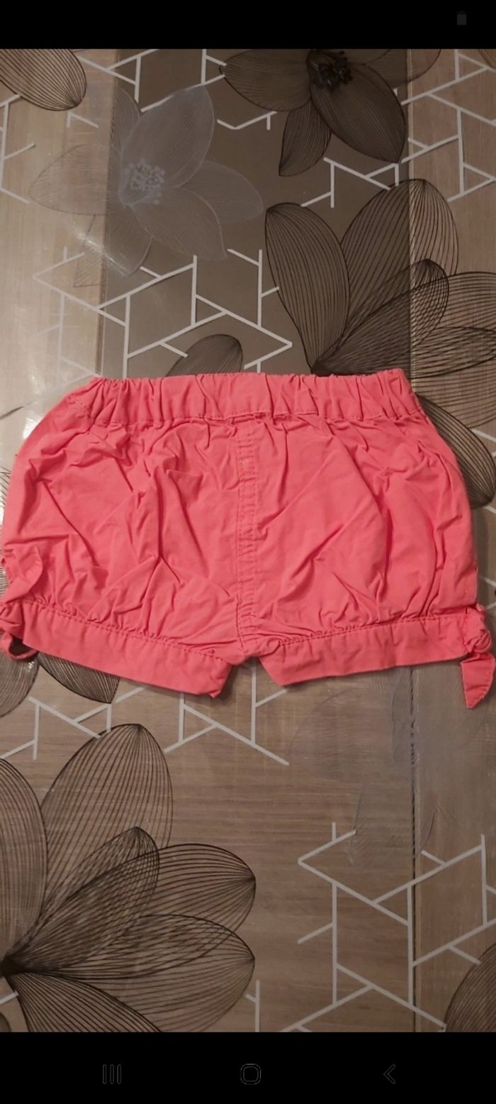 Short court rose - photo numéro 2