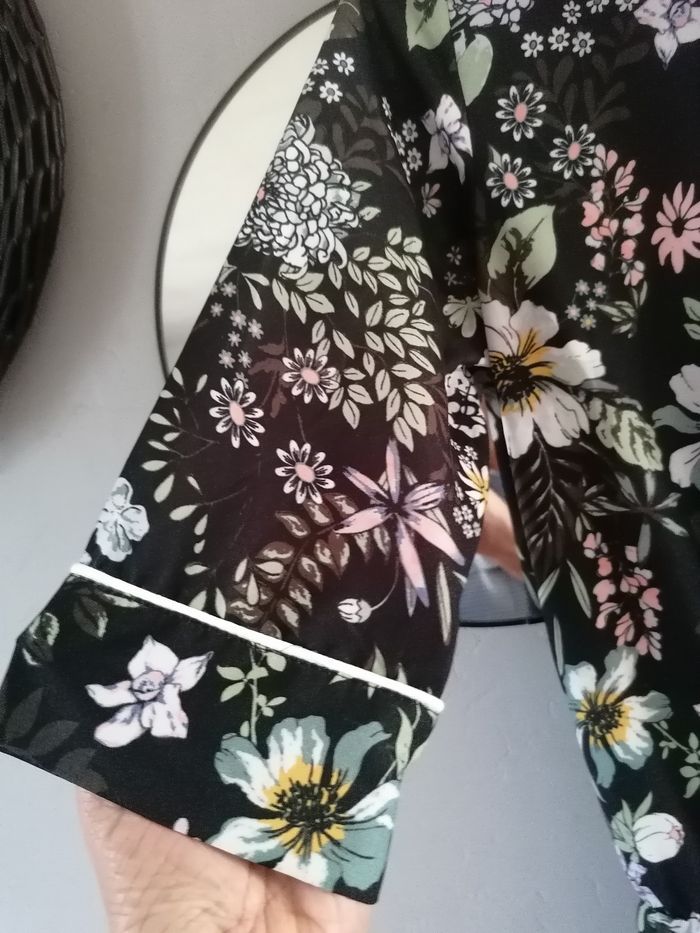 Combi pantalon fluide imprimée floral kiabi 38 - photo numéro 4