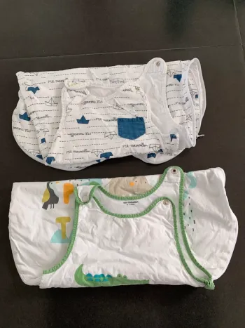 Lot gigoteuses légères 0-6 mois Vertbaudet