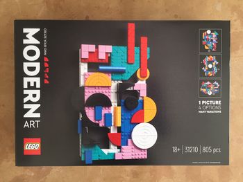 Neuf - Lego Art - 31210 - Art Moderne