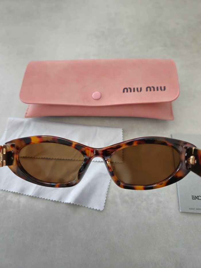 Lunette Miu Miu léopard 🐆 - photo numéro 6