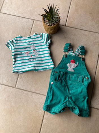 Ensemble garçon taille 3 mois
