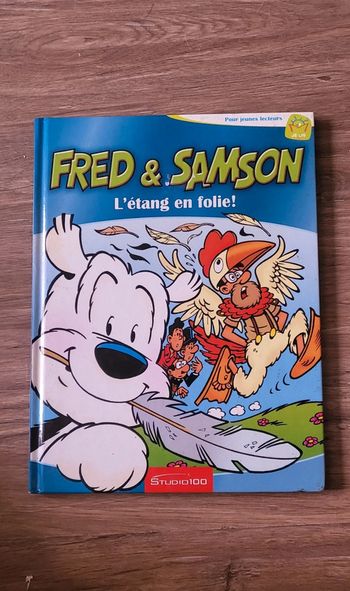 Livre "Fred & Samson  L'étang en folie"