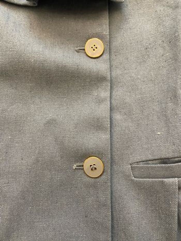 Veste bleu jean Bonpoint fille 6 ans - photo numéro 4