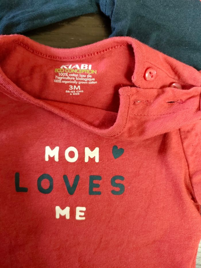 Lot 2 t-shirts manches longues - photo numéro 2