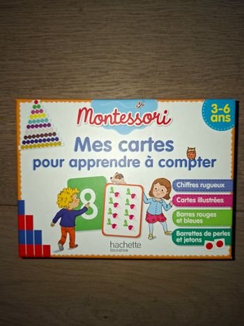 Montessori mes cartes pour apprendre à compter 