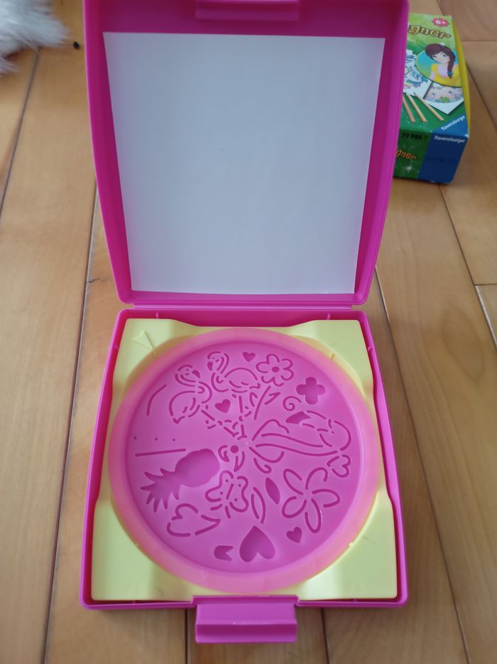 Boite mandala designer flamand rose - photo numéro 2