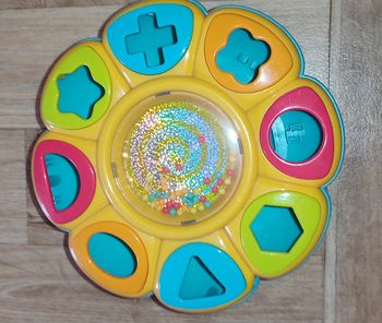 Tambourin avec formes à emboîter très bon état