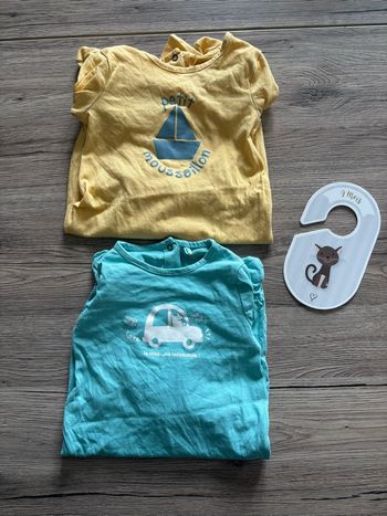 Lot de deux pyjamas coton 