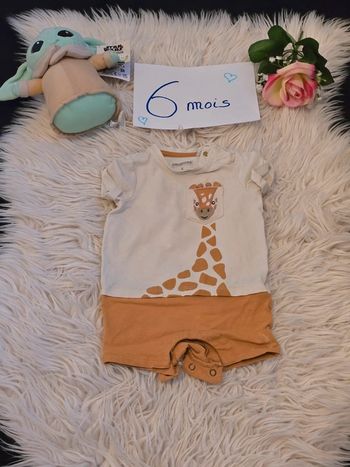 Combi salopette girafe