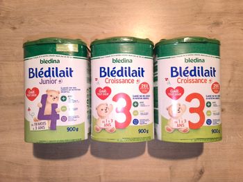 Lot lait de croissance 