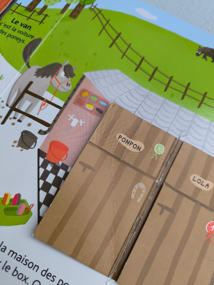 Livre Mon poney-club à toucher Milan - photo numéro 6