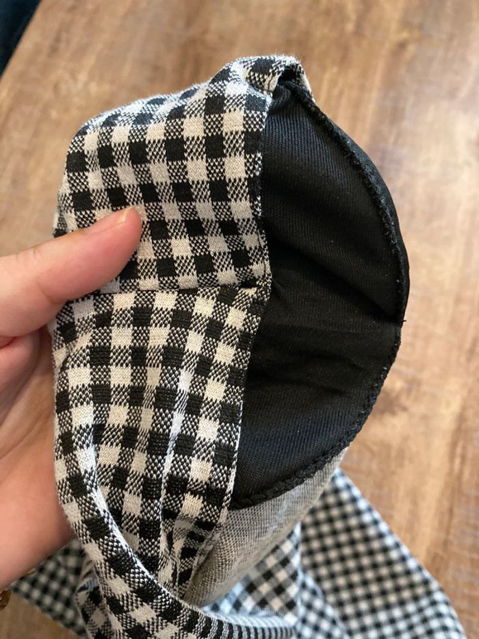 Robe à carreaux Zara - Taille 38 - Style rétro chic - photo numéro 6