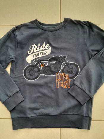 Sweat garçon col rond  10 ans