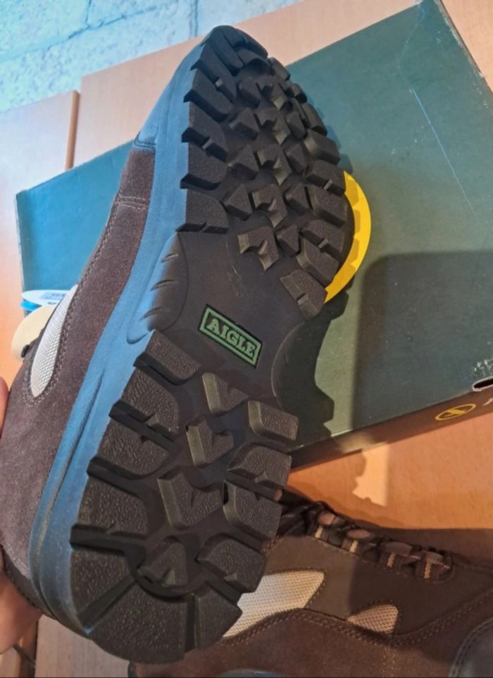Aigle chaussures marche rando randonnée P.45 waterproof neuves - photo numéro 9