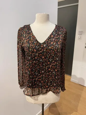 Superbe blouse fluide Vintage Love 🌸 S 36