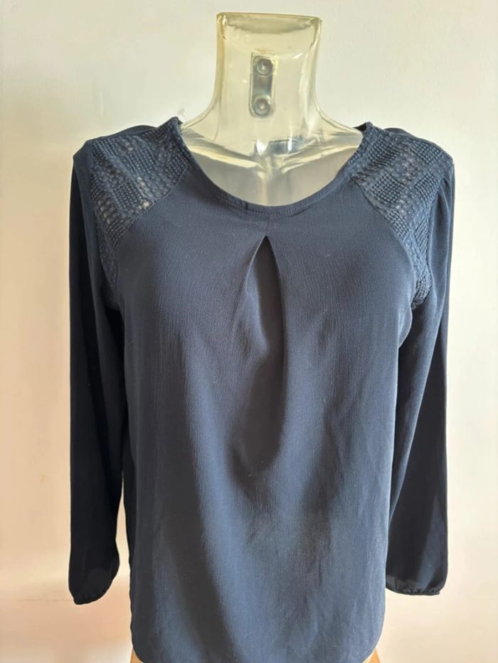 Blouse bleu marine - photo numéro 4