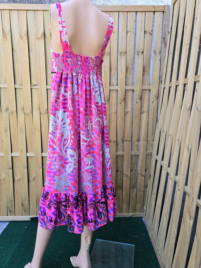 Robe voilage 🍒vintage 80🍒taille 42/44 - photo numéro 3