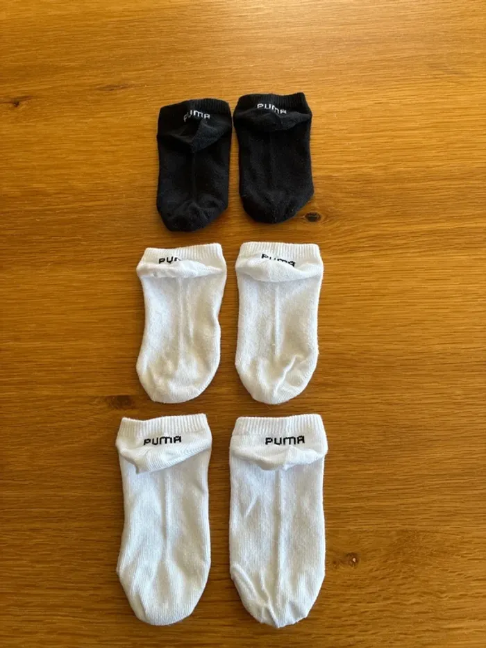 Socquettes puma lot de 3 - photo numéro 2