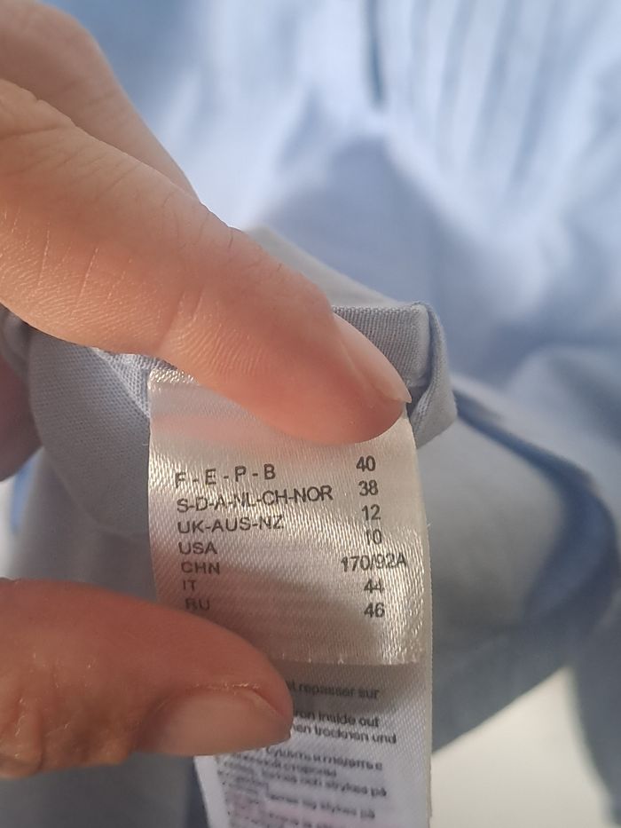 Blouse bleu La Redoute Taille 40 - photo numéro 8